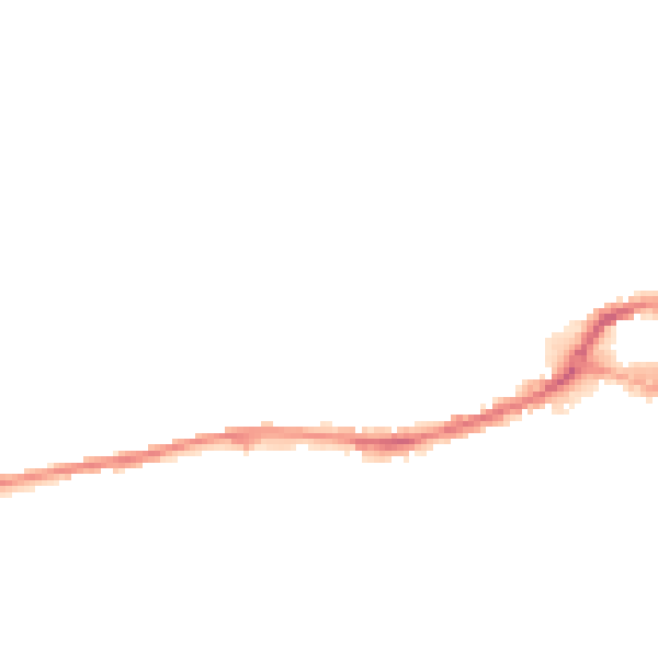 Night-time road noise heatmap for HD1 4SQ