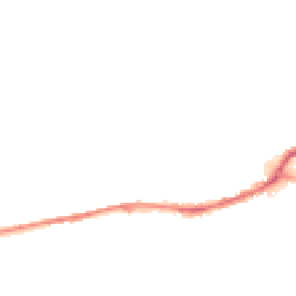 Night-time road noise heatmap for HD1 4TP