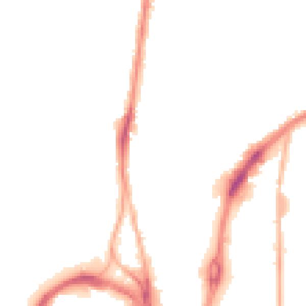 Night-time road noise heatmap for HD1 6JN