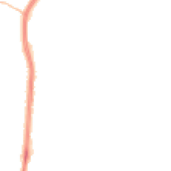 Night-time road noise heatmap for HD2 1BR