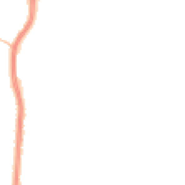 Night-time road noise heatmap for HD2 1DF