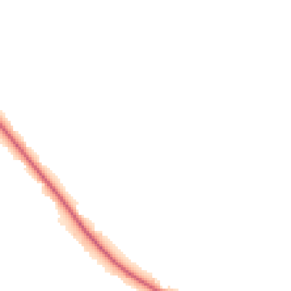Night-time road noise heatmap for HD2 2BU