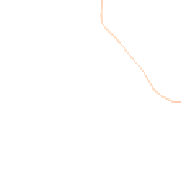 Night-time road noise heatmap for HD2 2NF