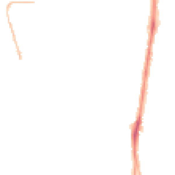 Night-time road noise heatmap for HD2 2RS