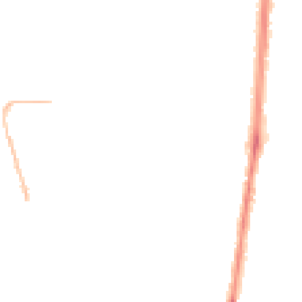 Night-time road noise heatmap for HD2 2SE