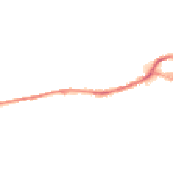 Night-time road noise heatmap for HD4 5AA