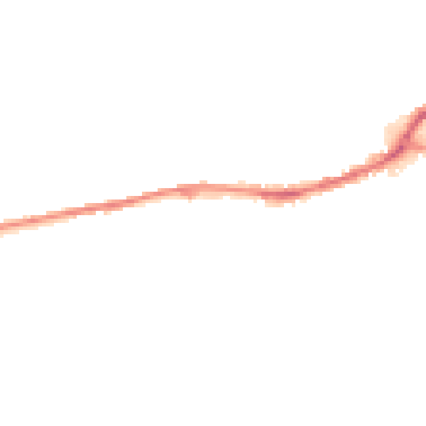 Night-time road noise heatmap for HD4 5AH