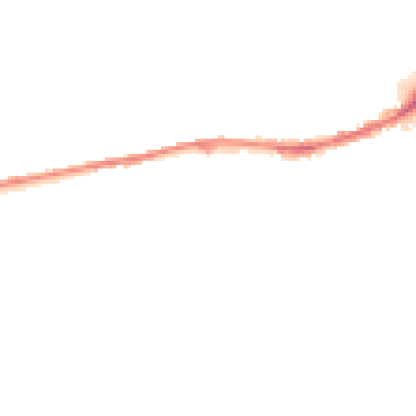 Night-time road noise heatmap for HD4 5AR