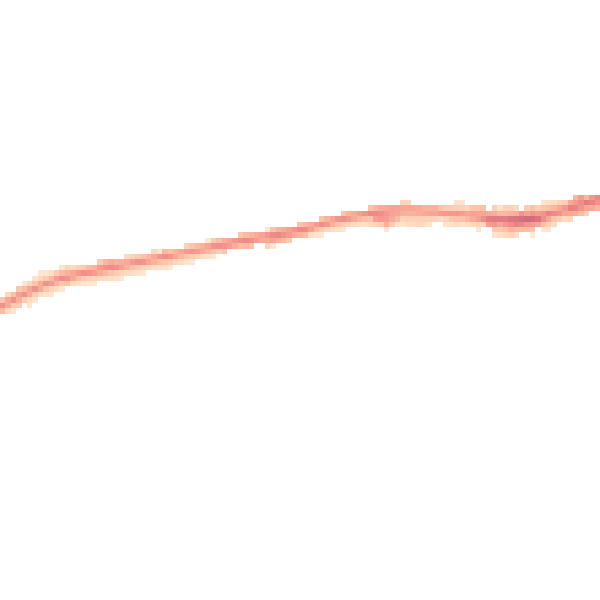 Night-time road noise heatmap for HD4 5BQ