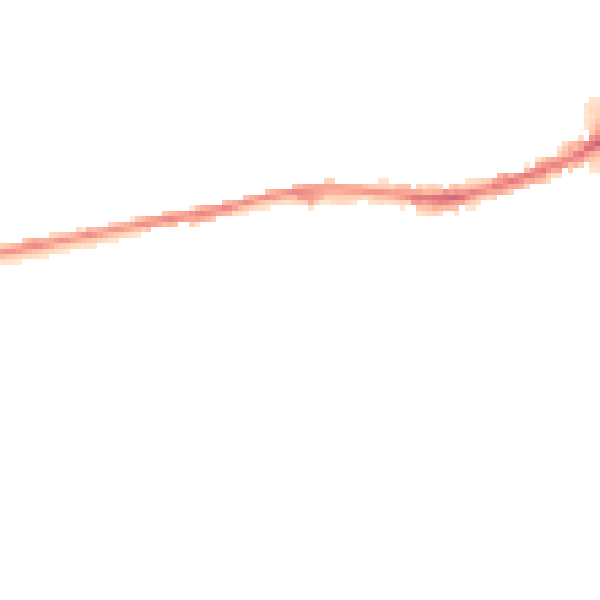Night-time road noise heatmap for HD4 5DL