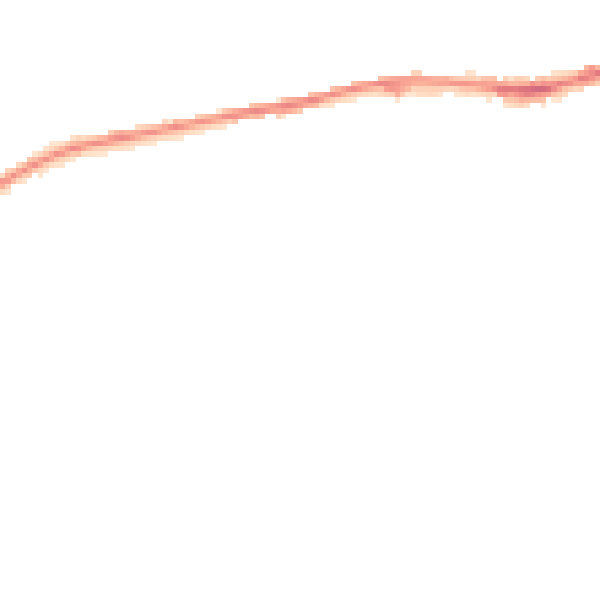 Night-time road noise heatmap for HD4 5DS