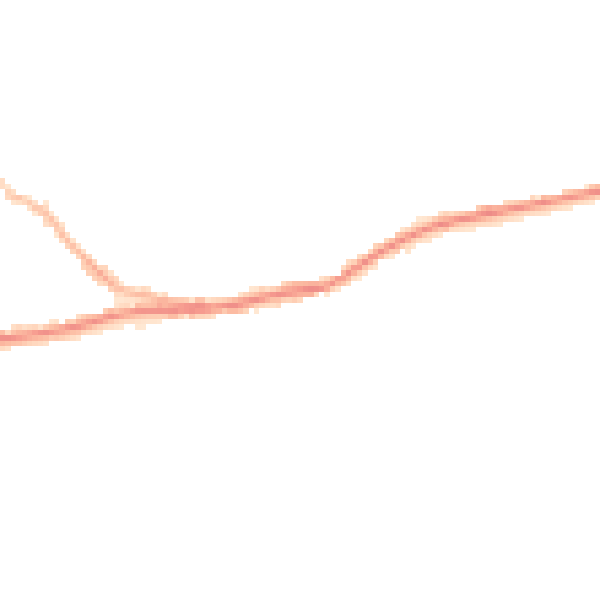 Night-time road noise heatmap for HD4 5SF