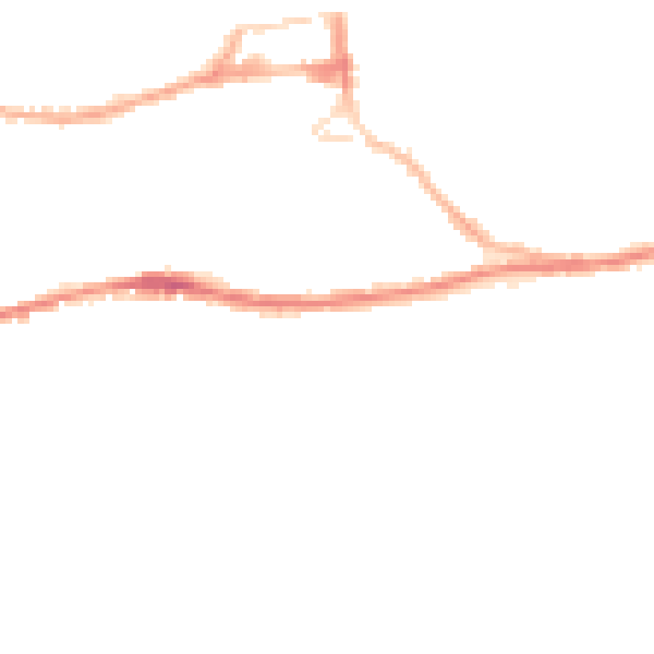 Night-time road noise heatmap for HD4 5SS
