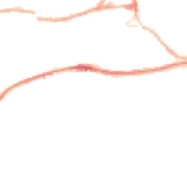 Night-time road noise heatmap for HD4 5TQ