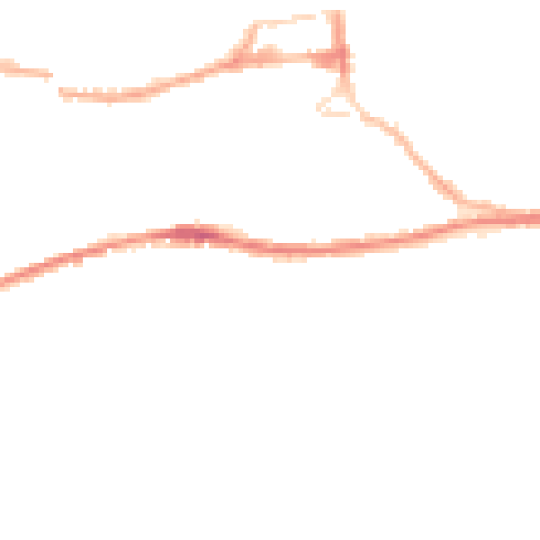 Night-time road noise heatmap for HD4 5TR