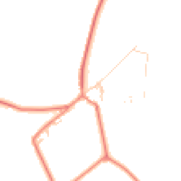 Daytime road noise heatmap for HD4 6AX