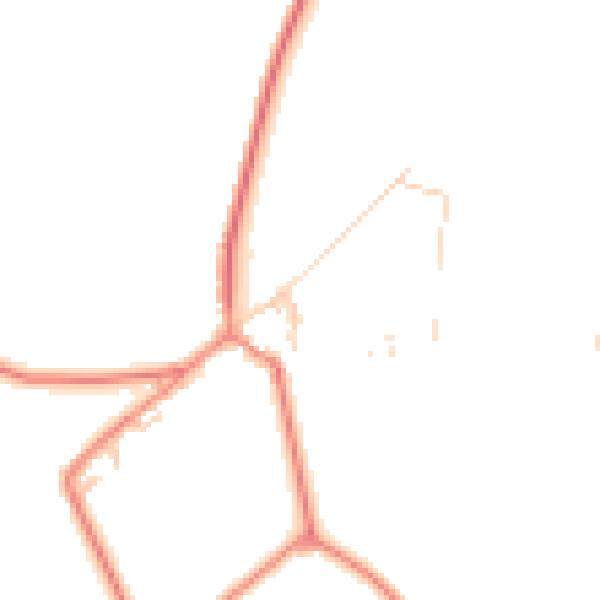 Daytime road noise heatmap for HD4 6BR