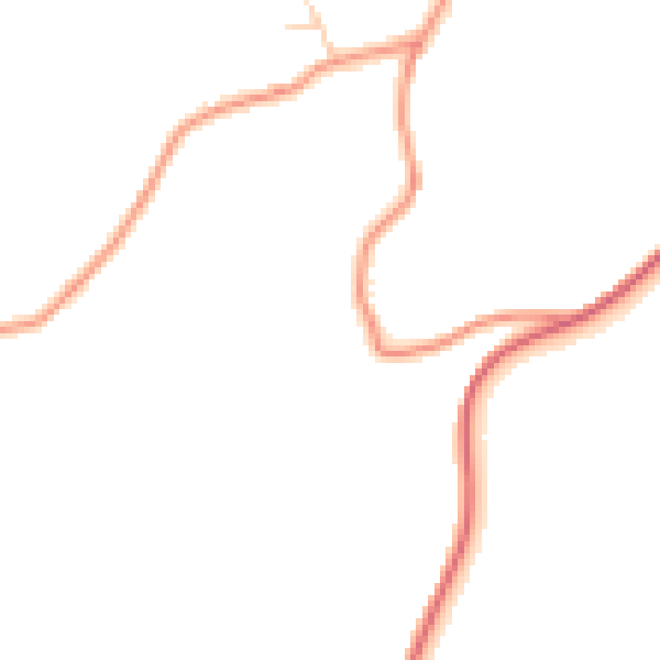 Daytime road noise heatmap for HD4 6SX