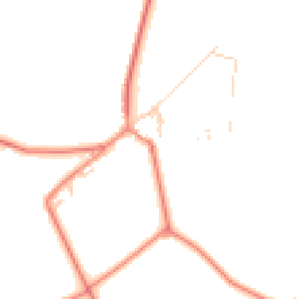 Daytime road noise heatmap for HD4 6UH