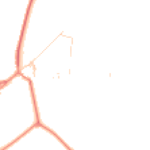 Daytime road noise heatmap for HD4 6UL