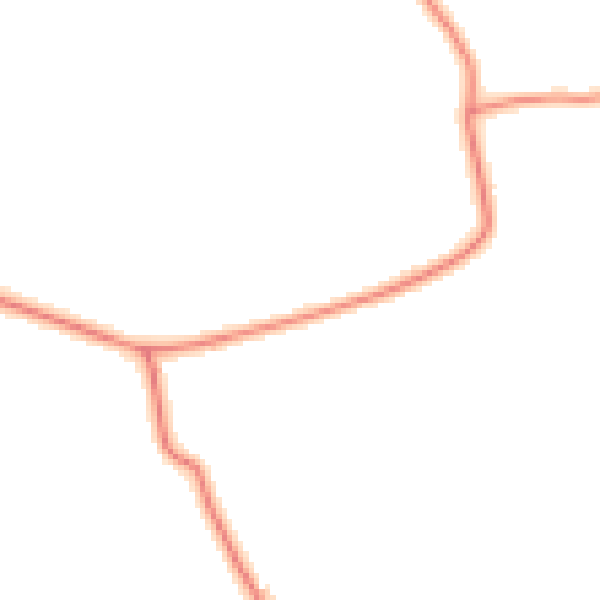 Daytime road noise heatmap for HD4 6XA