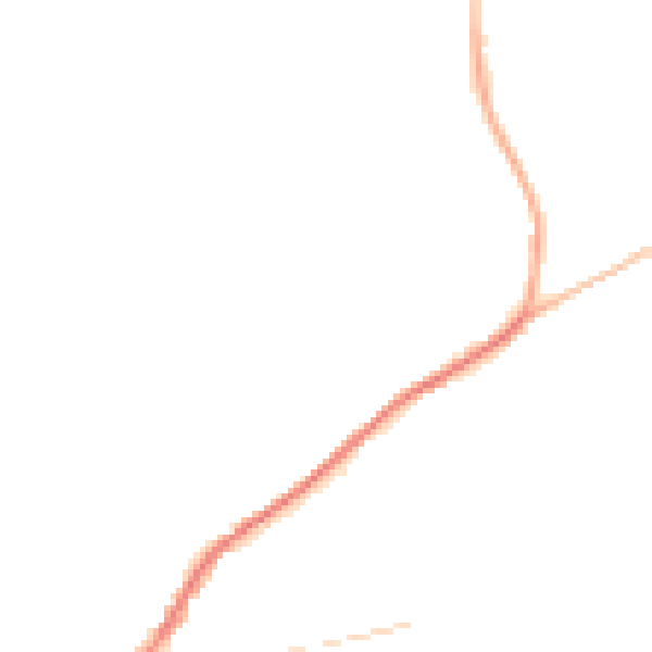 Night-time road noise heatmap for HD4 7AW