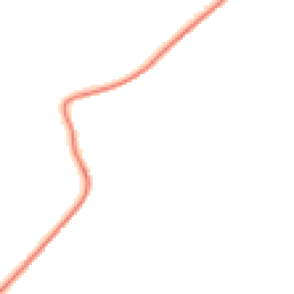Night-time road noise heatmap for HD4 7FB