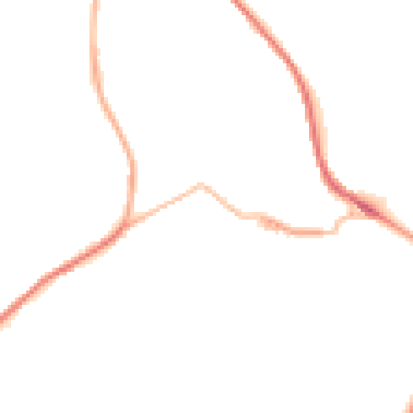 Night-time road noise heatmap for HD4 7PE