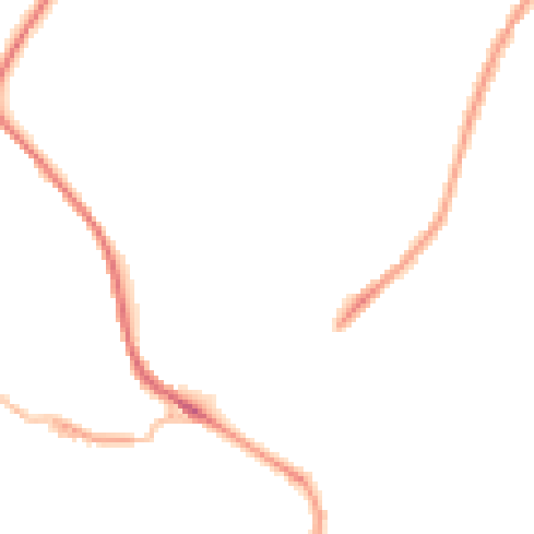 Night-time road noise heatmap for HD4 7PX