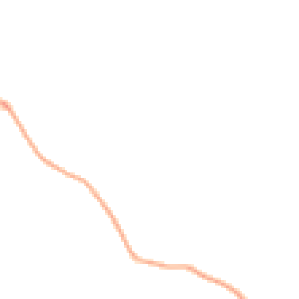 Night-time road noise heatmap for HD5 0BU
