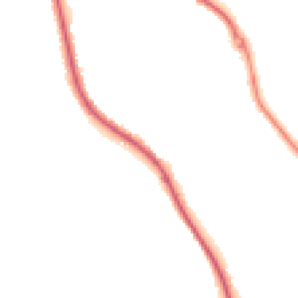 Night-time road noise heatmap for HD8 0AS