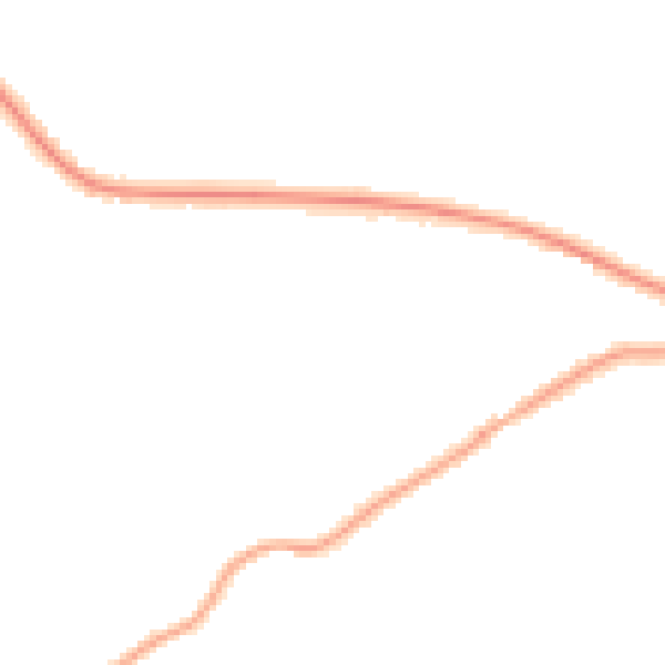 Night-time road noise heatmap for HD8 0BT