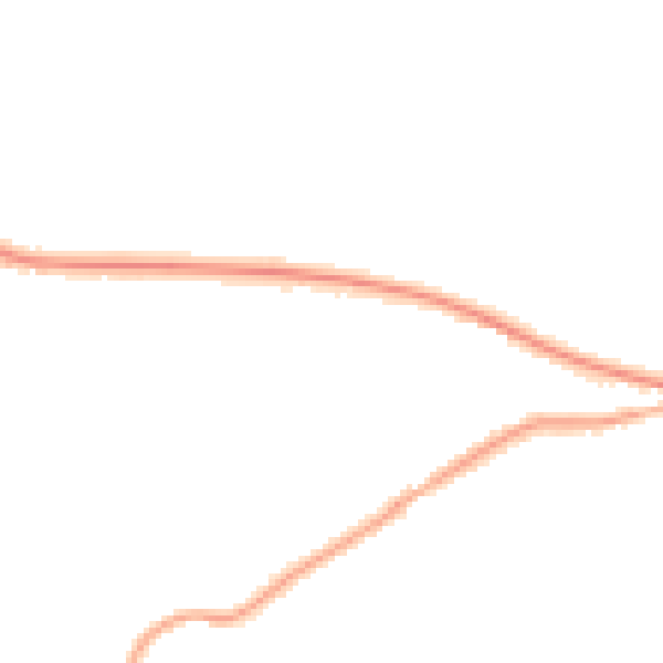 Night-time road noise heatmap for HD8 0DY