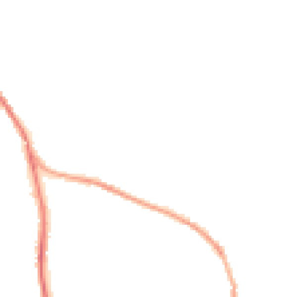 Night-time road noise heatmap for HD8 0GR