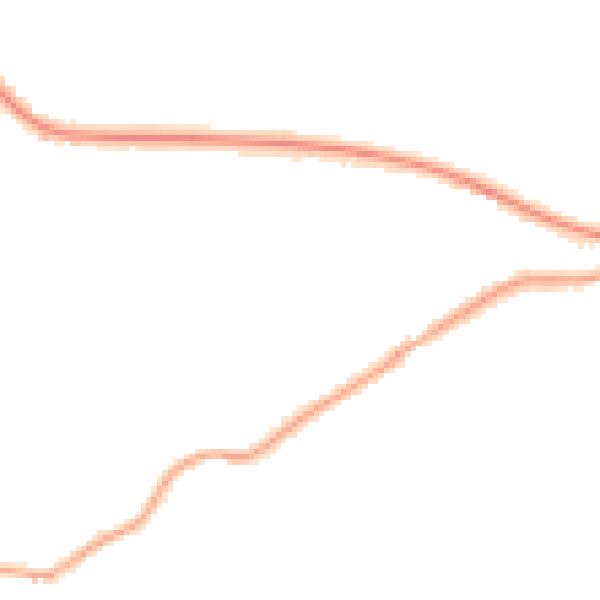 Night-time road noise heatmap for HD8 0HD