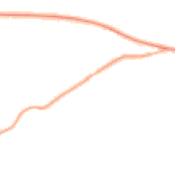Night-time road noise heatmap for HD8 0HW
