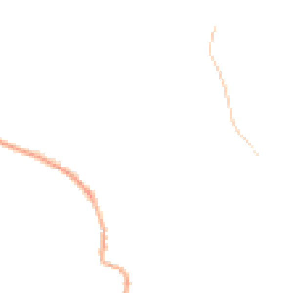Night-time road noise heatmap for HD8 0XH