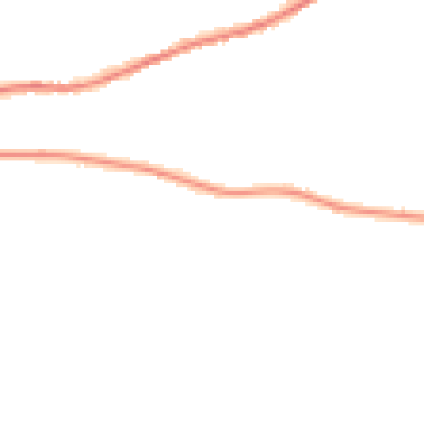 Night-time road noise heatmap for HD8 8TT