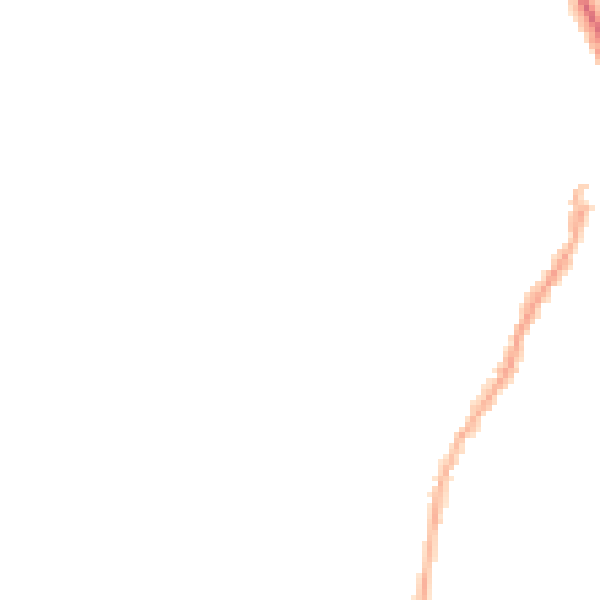 Night-time road noise heatmap for HG1 2SN