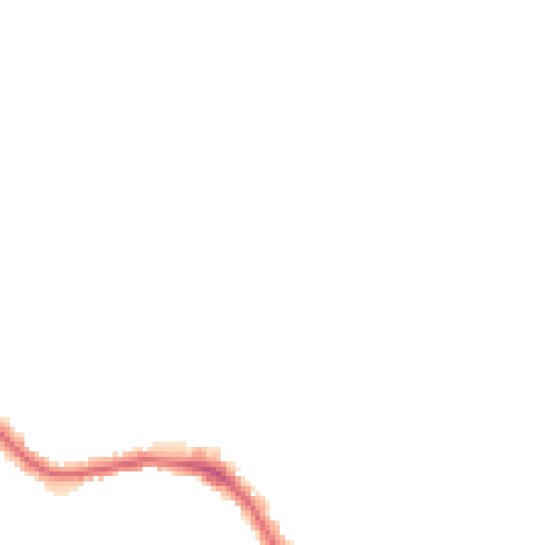 Night-time road noise heatmap for HG1 3BU