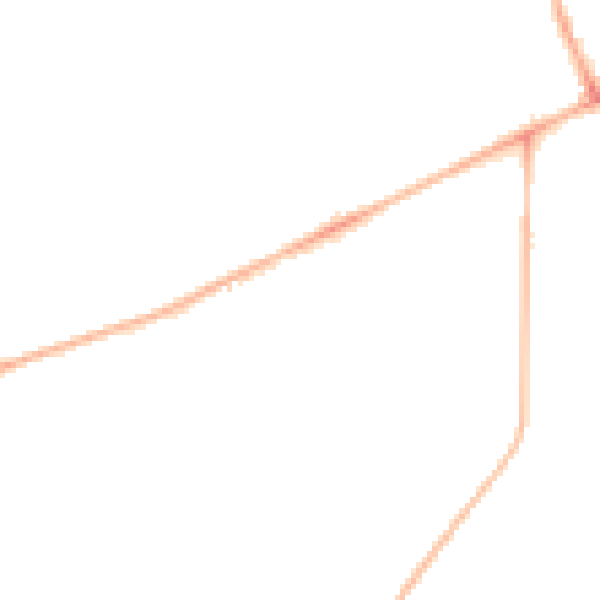 Night-time road noise heatmap for HG2 0AQ