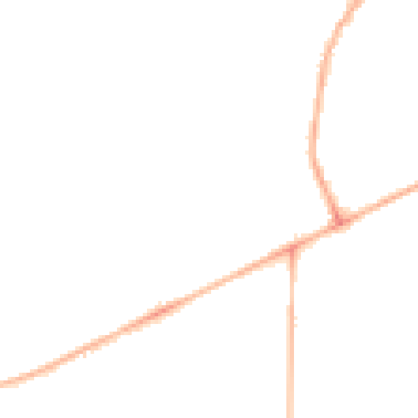 Night-time road noise heatmap for HG2 0DS