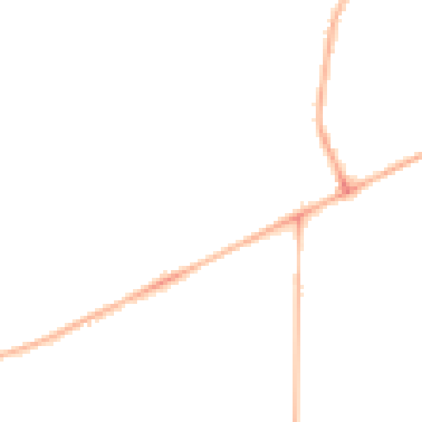 Night-time road noise heatmap for HG2 0FD