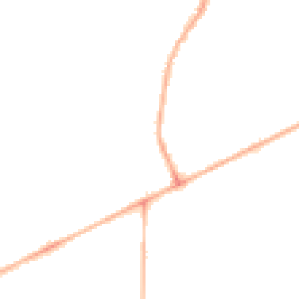 Night-time road noise heatmap for HG2 0QJ