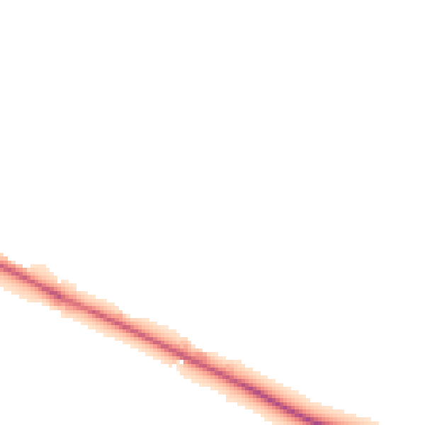 Night-time road noise heatmap for HG2 7TH