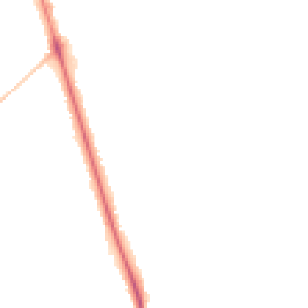 Night-time road noise heatmap for HG2 8EL