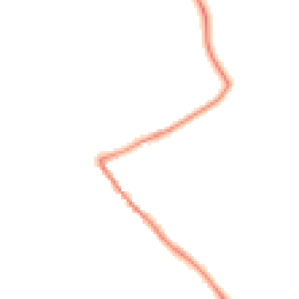 Night-time road noise heatmap for HG3 1AE