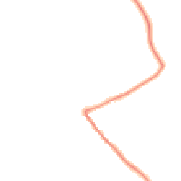 Night-time road noise heatmap for HG3 1AF