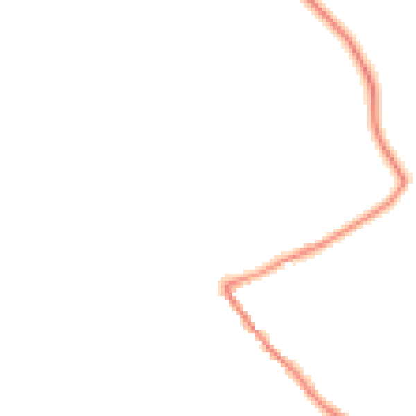 Night-time road noise heatmap for HG3 1AG
