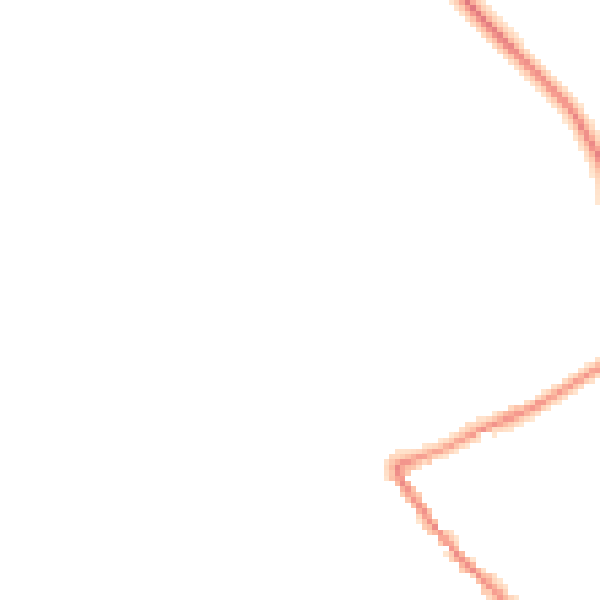 Night-time road noise heatmap for HG3 1AT